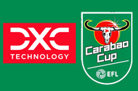 Carabao Cup Badge&DXC Technology Sponsor